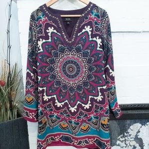 Nicole by Nicole Miller Paisley Dress Size 4